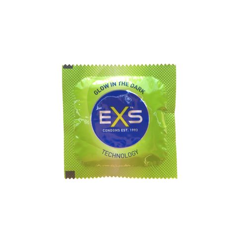 EXS Pimeässä Hohtava Kondomi 100kpl