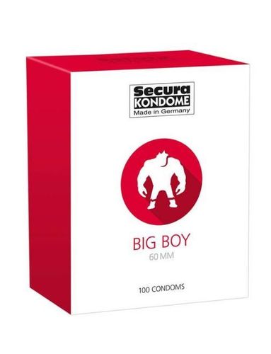 Kondomit Secura Big Boy 60mm 100kpl