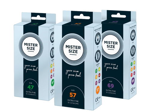 Mister Size Kondomit 10kpl 47mm - 69mm