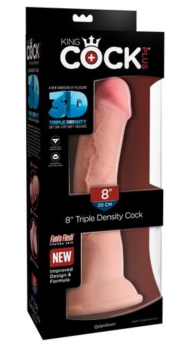 Triple Density Cock 8"