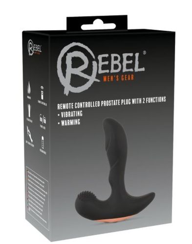 Rebel Remote Controlled Prostate Plug with 2 Functions