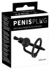 Vibrating Penis Plug With Glans Ring