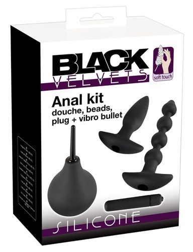 Black Velvets Anal Kit Silicone