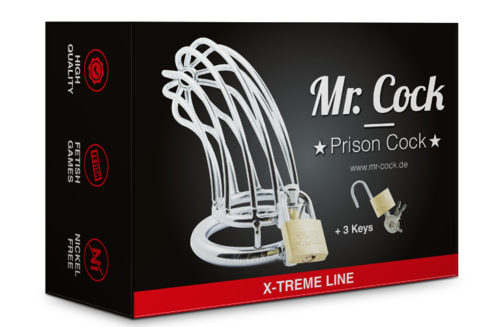 Mr Cock Prison Metal Cock Cage