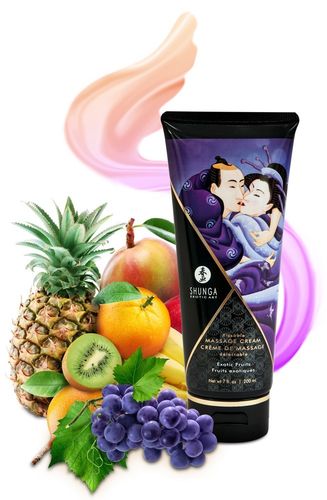 Shunga Kissable Massage Cream Exotic Fruits