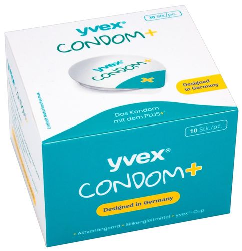 Condom+ Paksummat Kondomit 10kpl