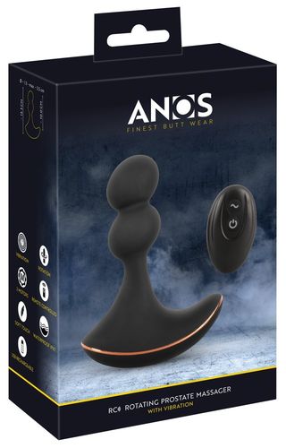 Anos Rotating Prostate Massager with Vibration