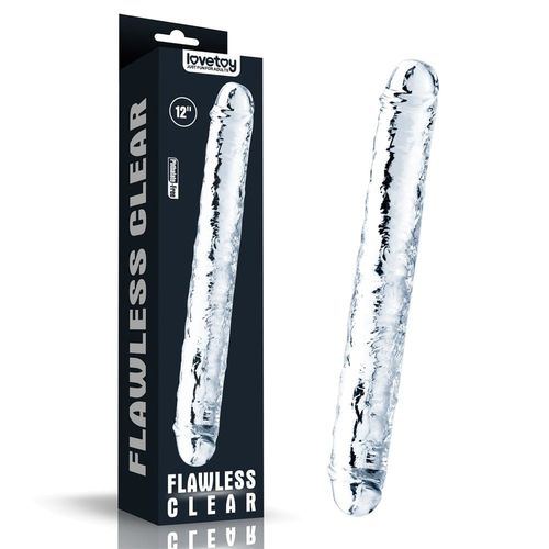 Flawless Clear Double Dildo