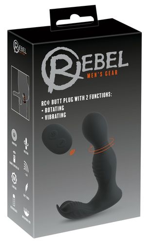 Rebel RC Butt Plug with 2 Functions