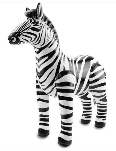 Puhallettava Zebra